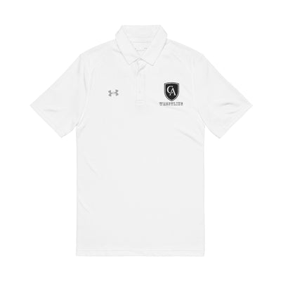 Adult Unisex Columbus Academy Vikings Wrestling Under Armour Performance Polo with Logo Embroidery