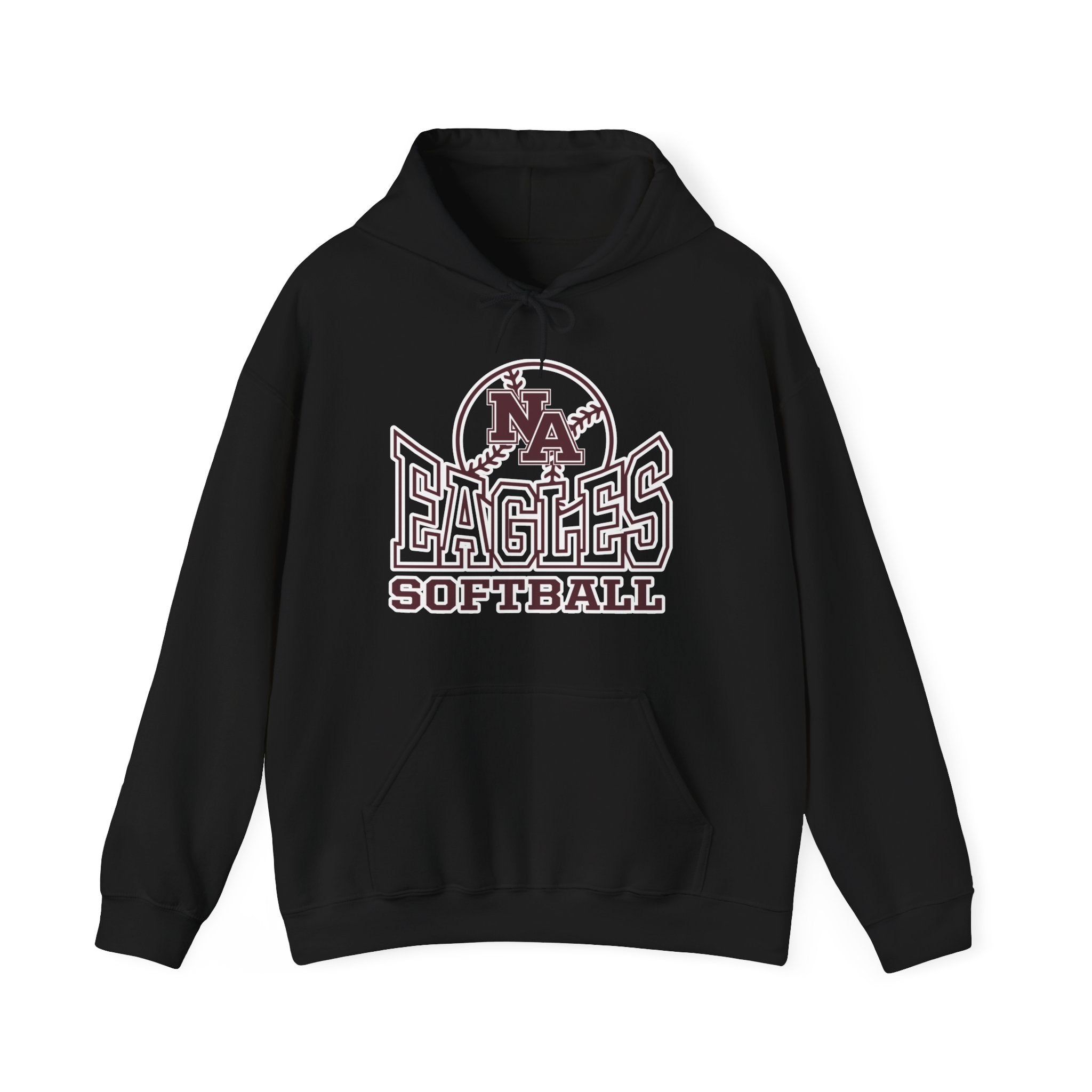 Adult Unisex NA Eagles Softball Graphic Hoodie