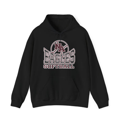 Adult Unisex NA Eagles Softball Graphic Hoodie