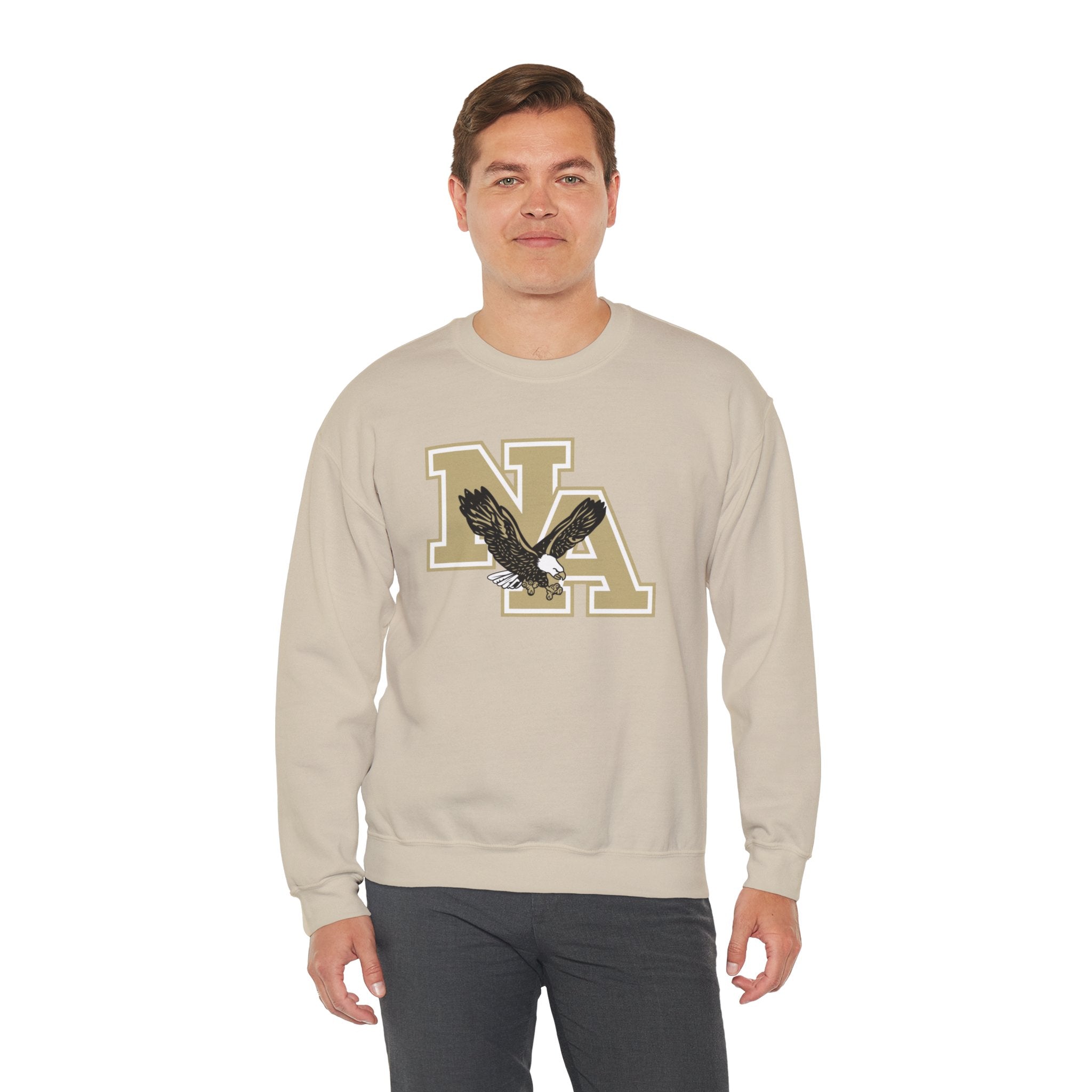 Adult Unisex Gold Classic Logo Graphic Sweatshirt