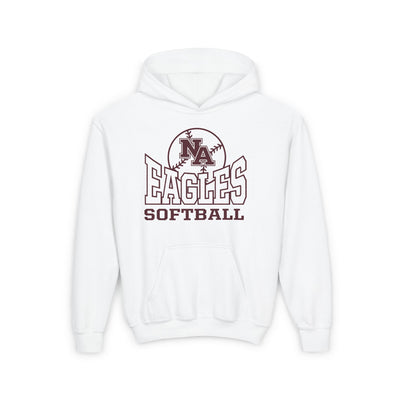 Youth NA Eagles Softball Graphic Hoodie