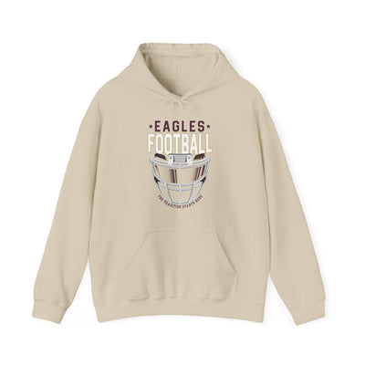 Adult Unisex Eagles White Hype Helmet Graphic Hoodie