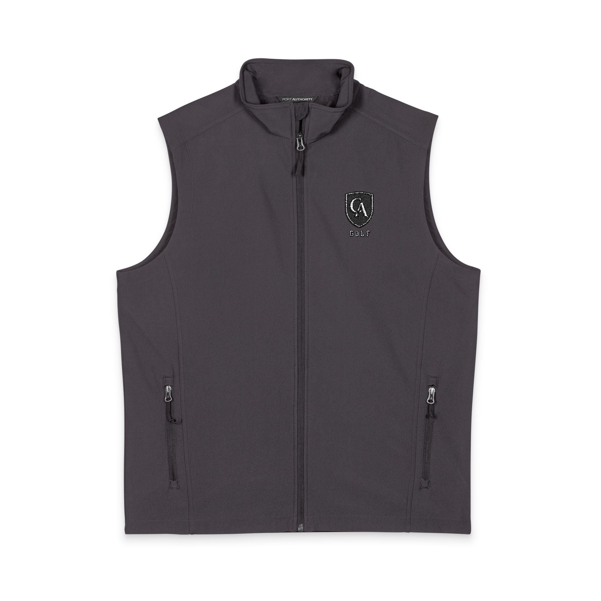 Adult Unisex Columbus Academy Golf Embroidered Core Soft Shell Vest