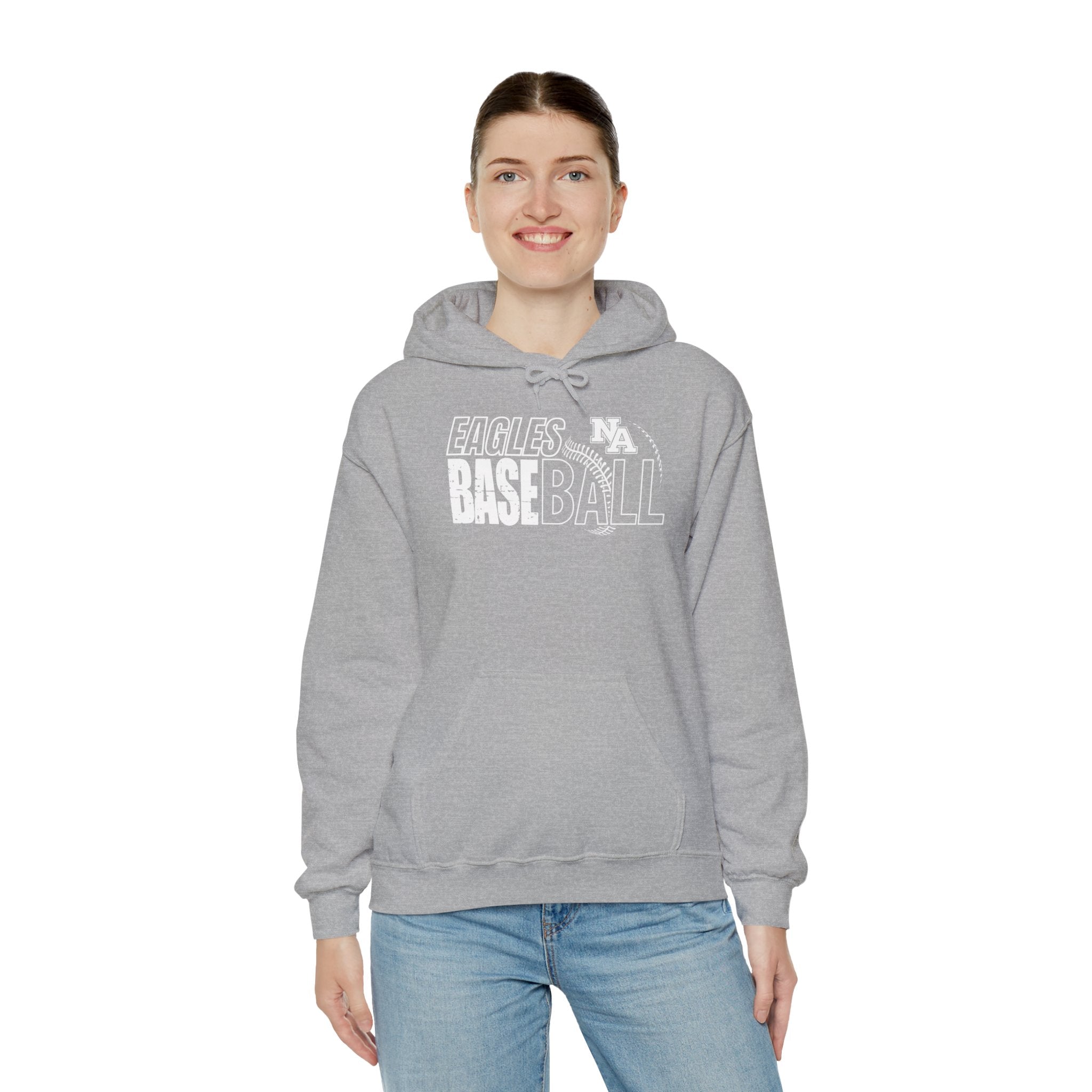 Adult Unisex New Albany Eagles Game Ball Graphic Hoodie