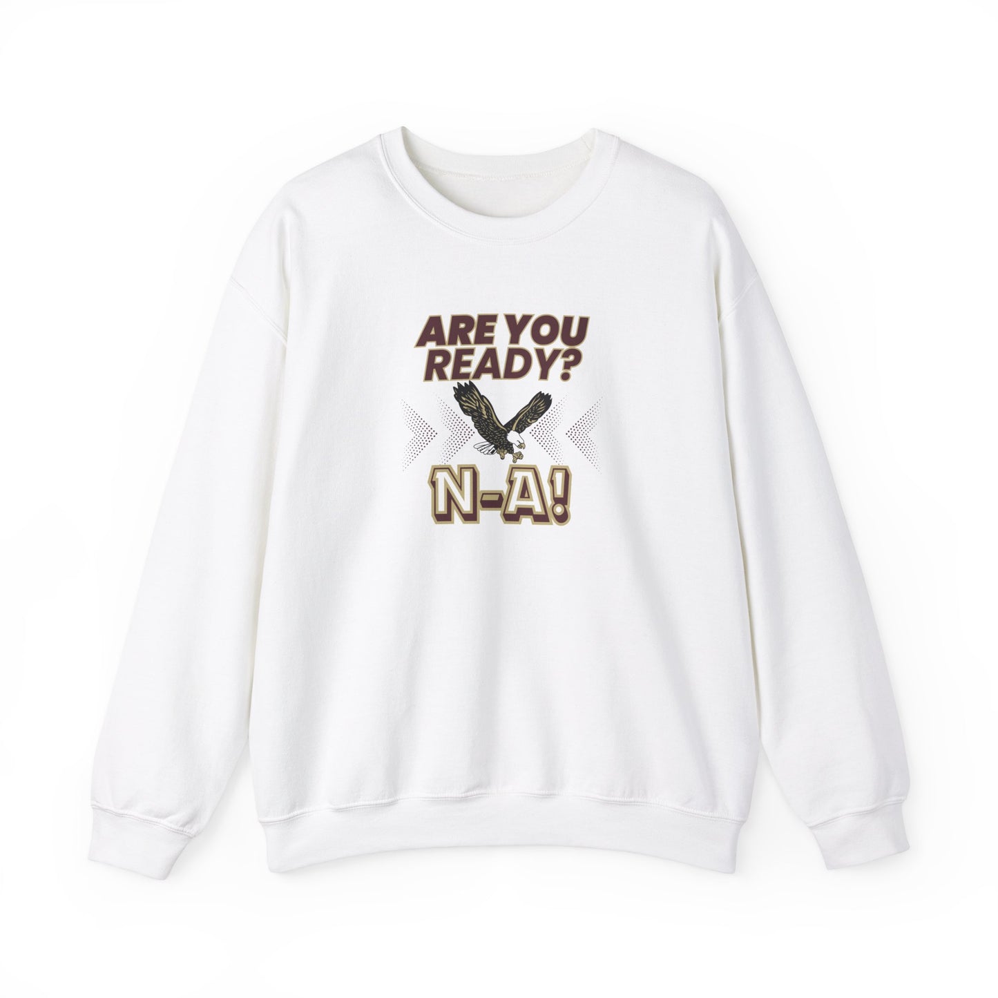 Adult Unisex Ready NA Eagle Graphic Sweatshirt - New Albany Eagles