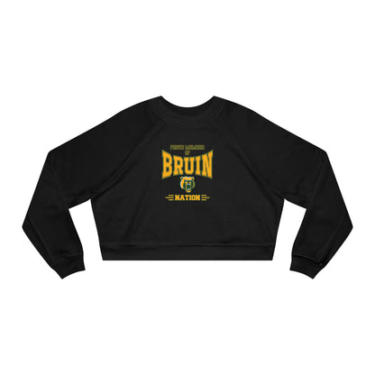 Women's Bruin Nation Graphic Cropped Fleece Sweatshirt