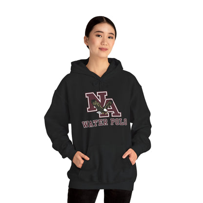 Adult Unisex New Albany  Water Polo Classic Maroon Logo Graphic Hoodie