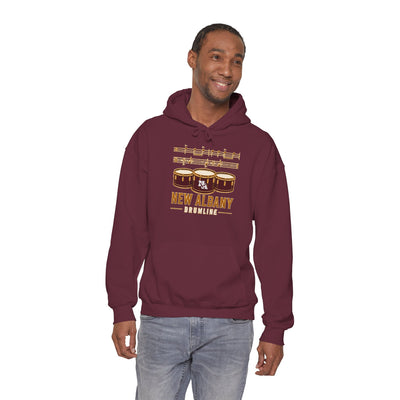 Adult Unisex New Albany Band Drumline Graphic Hoodie