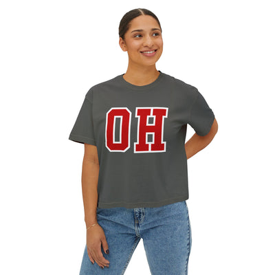 Women's OH-IO Graphic Short Sleeve Boxy Tee