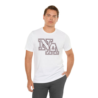 Adult Unisex Baseball Stitches Classic Logo Graphic Short Sleeve Soft Tee