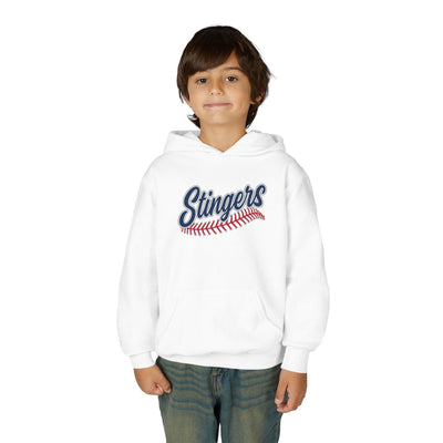 Youth Stingers Softball Stitches Graphic Hoodie