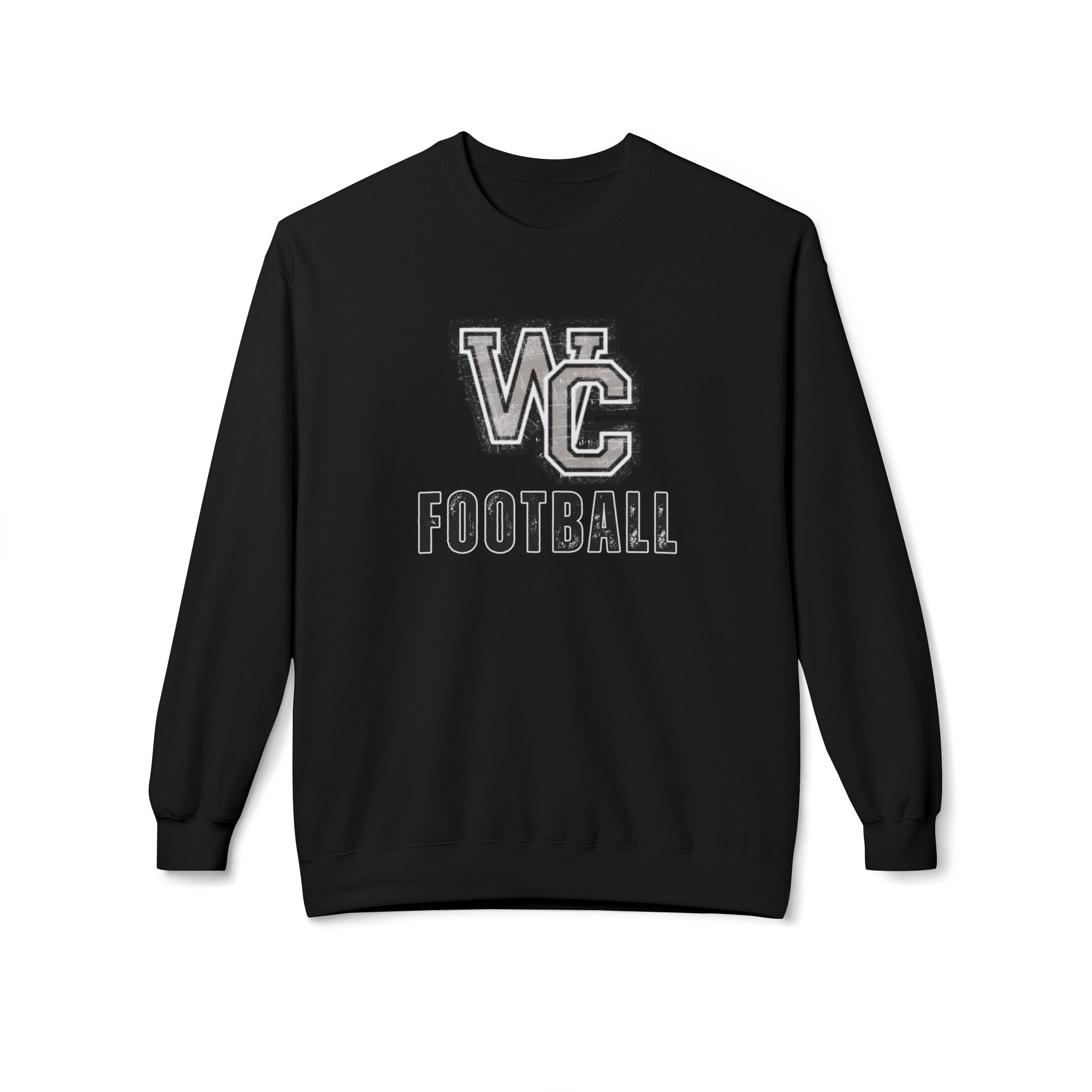 Adult Unisex Vintage Distressed Westerville Central Football Graphic Soft Style Sweatshirt