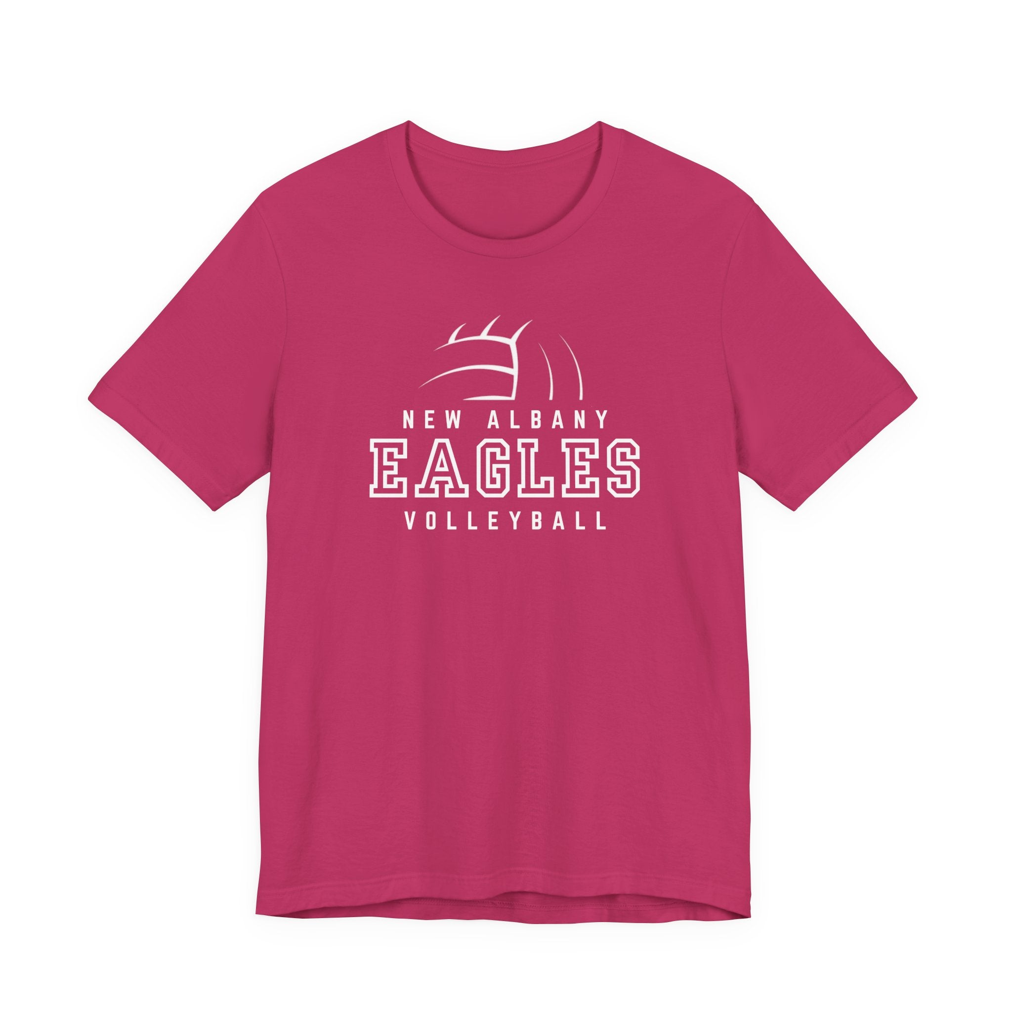 Copy of New Albany Eagles Volleyball Vintage Distressed Graphic Short Sleeve Soft Tee