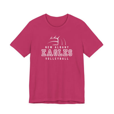 Copy of New Albany Eagles Volleyball Vintage Distressed Graphic Short Sleeve Soft Tee