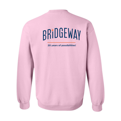 Adult Unisex "Be Kind" Bridgeway Graphic Crewneck Sweatshirt