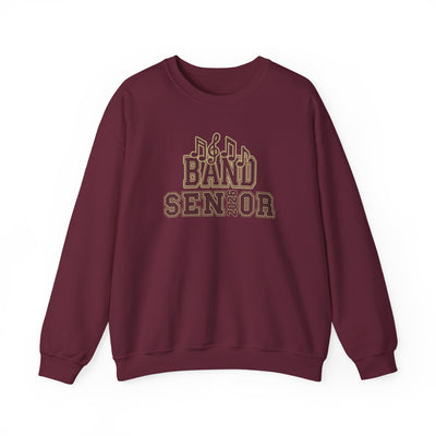 Adult Unisex Band Senior Musical Note Graphic Sweatshirt