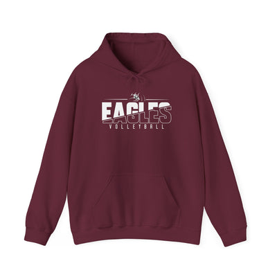 Adult Unisex New Albany Volleyball Power Spike Graphic Hoodie