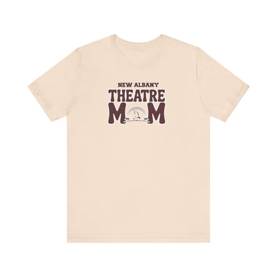 Adult Unisex New Albany Theatre Mom Graphic Short Sleeve Soft Tee