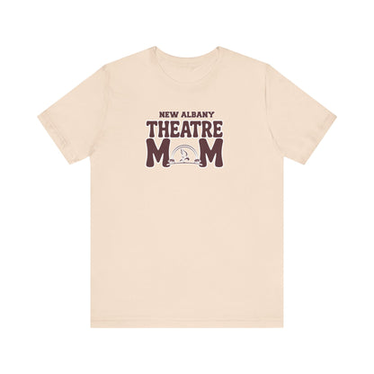 Adult Unisex New Albany Theatre Mom Graphic Short Sleeve Soft Tee