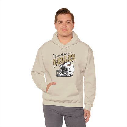 Adult Unisex New Albany Eagles Football Pride Graphic Hoodie