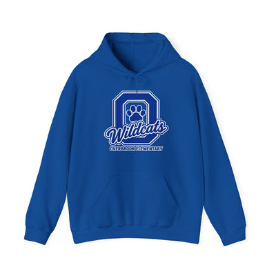 Adult Unisex Overbrook Elementary Wildcats Block Letter Graphic Hoodie