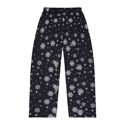 Men's OWU Bishops Baseball Spirited Snowflake Printed Pajama Pants