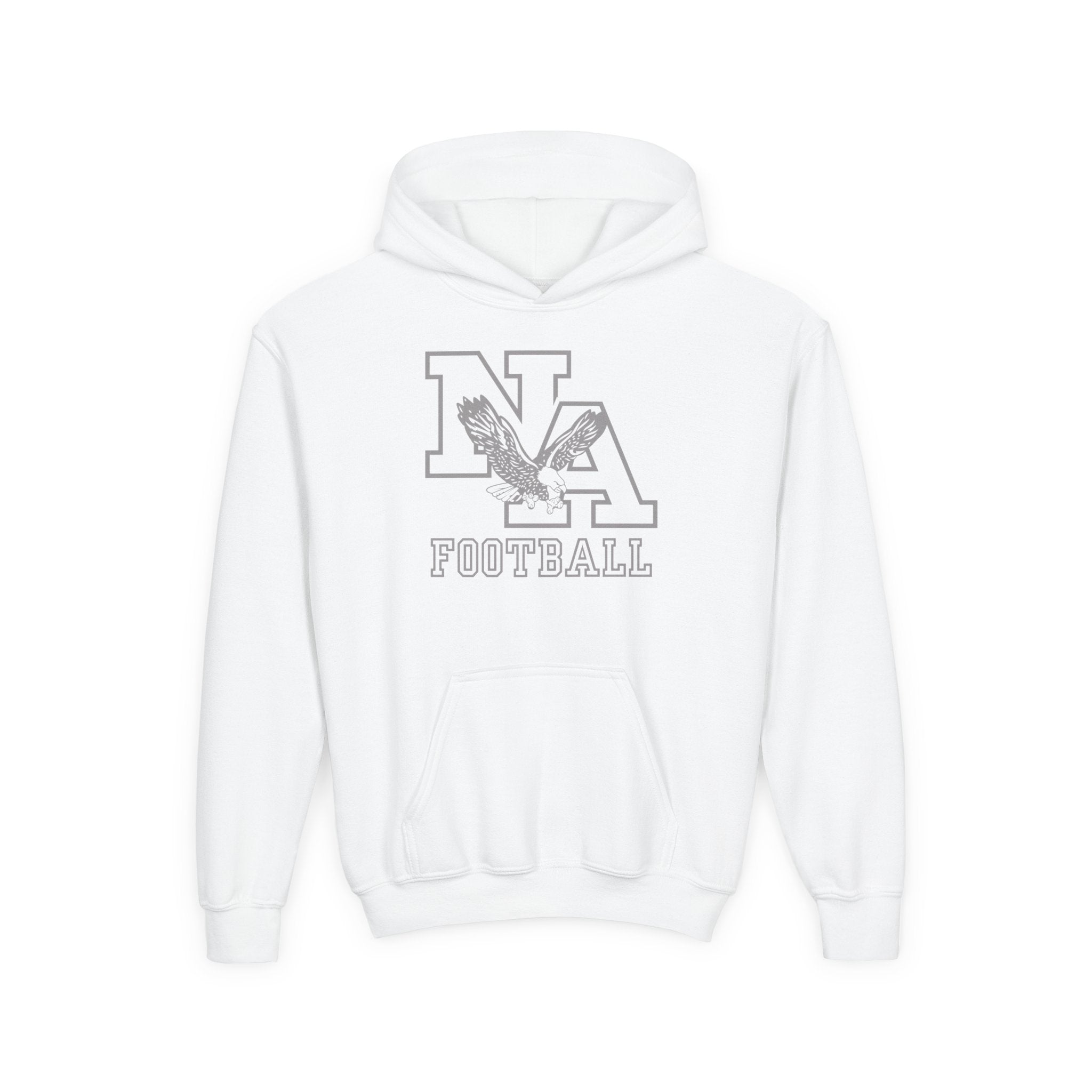 Youth New Albany Tonal Football Logo Graphic Hoodie