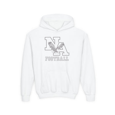 Youth New Albany Tonal Football Logo Graphic Hoodie