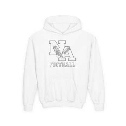 Youth New Albany Tonal Football Logo Graphic Hoodie