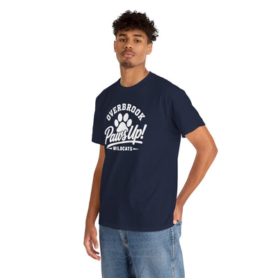 Adult Unisex Overbrook Elementary Paws Up Graphic Gildan Classic Tee