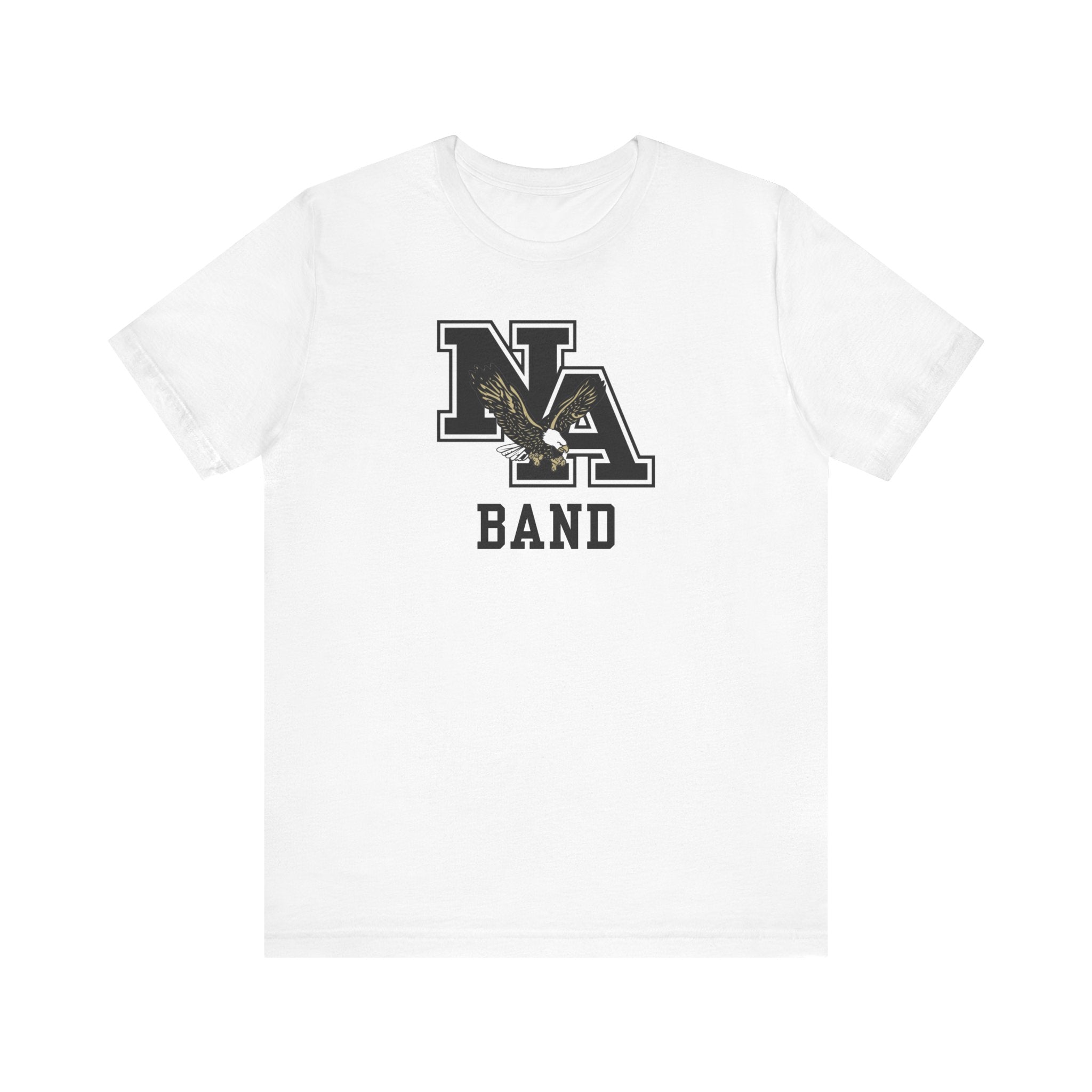 Adult Unisex New Albany Logo Band Graphic Short Sleeve Soft Tee