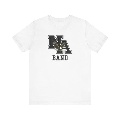 Adult Unisex New Albany Logo Band Graphic Short Sleeve Soft Tee