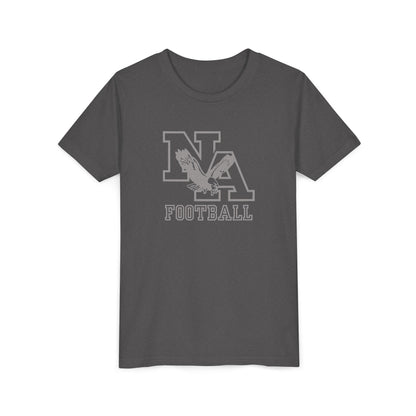 Youth New Albany Tonal Football Logo Graphic Short Sleeve Soft Tee