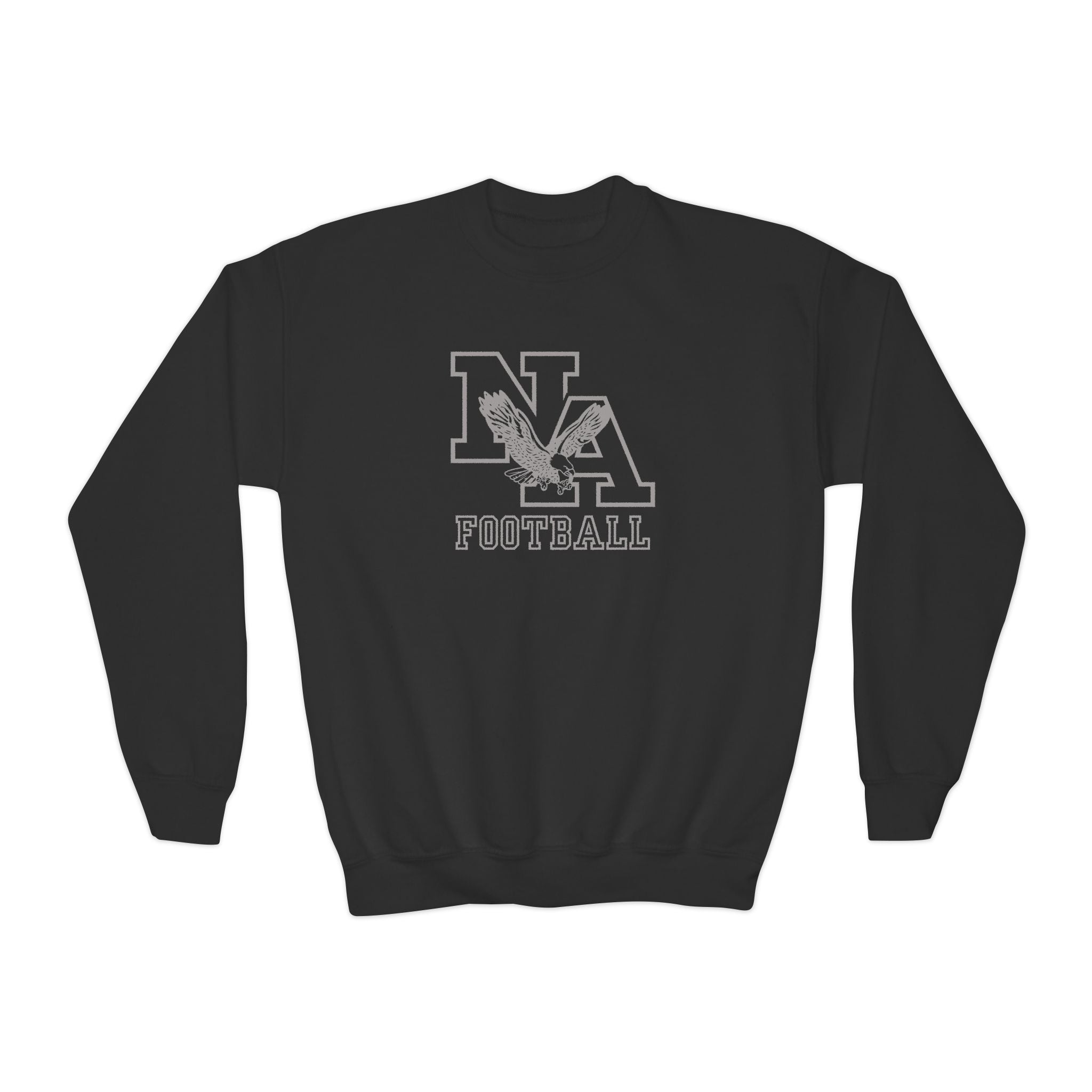 Youth New Albany Tonal Football Logo Graphic Sweatshirt