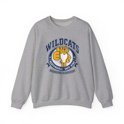 Adult Unisex Overbrook Elementary Wildcat Way Graphic Sweatshirt