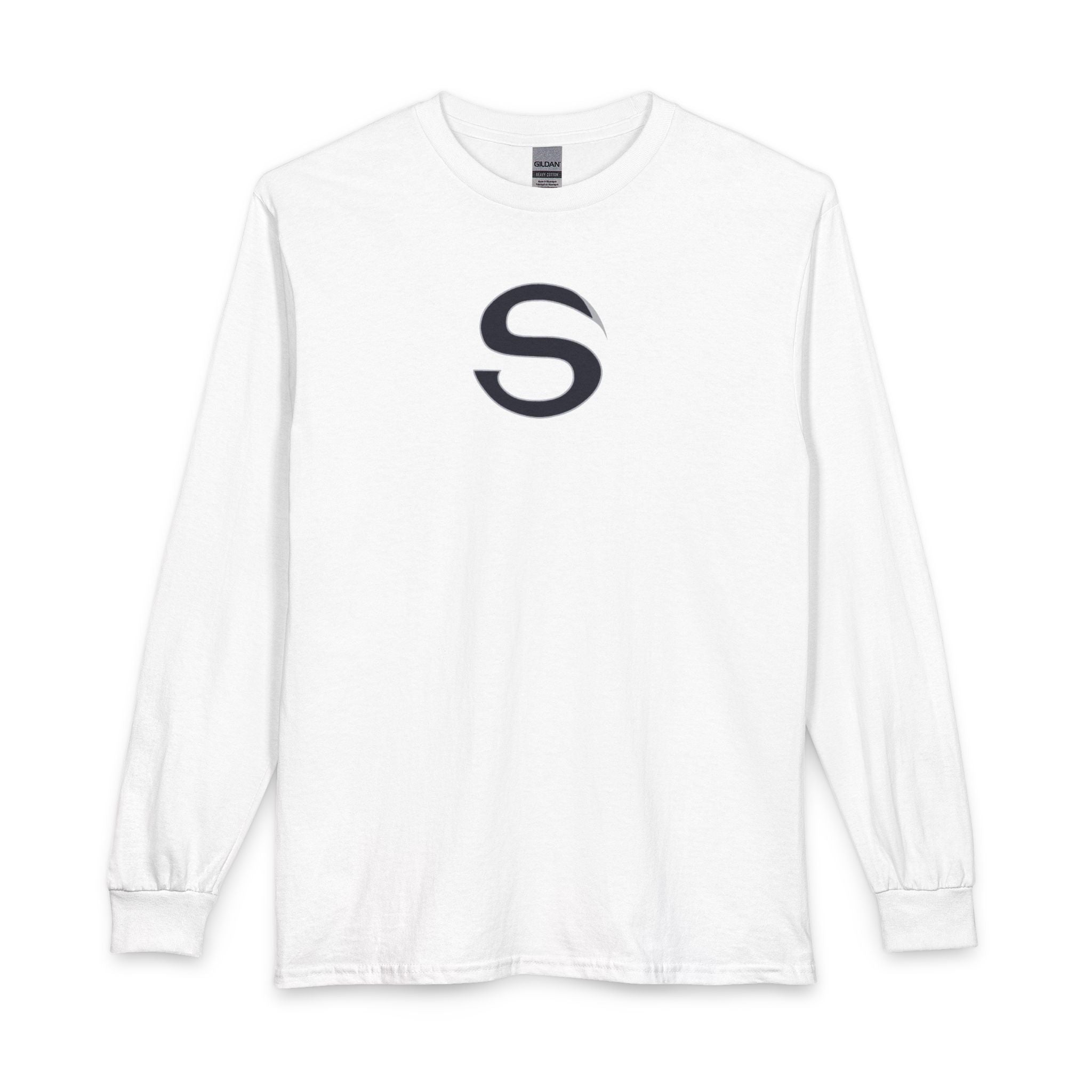 Adult Unisex Stingers S Logo Graphic Long Sleeve Gildan Tee