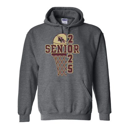 Adult Unisex Basketball Senior 2025 Graphic Hoodie