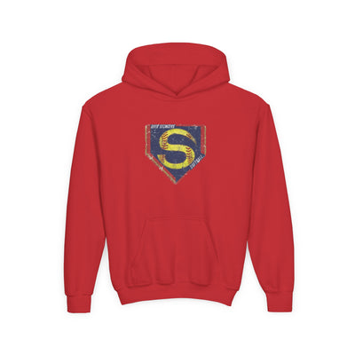 Youth Stingers Softball Distressed Logo Graphic Hoodie