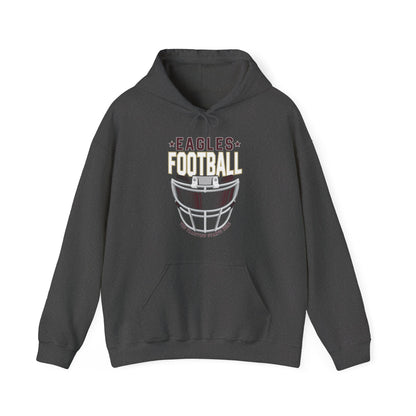 Adult Unisex Eagles White Hype Helmet Graphic Hoodie