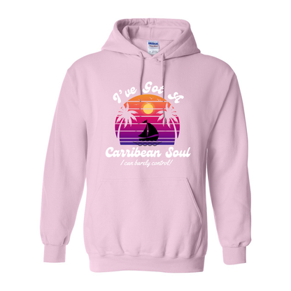 Adult Unisex Carribean Soul Graphic Hoodie