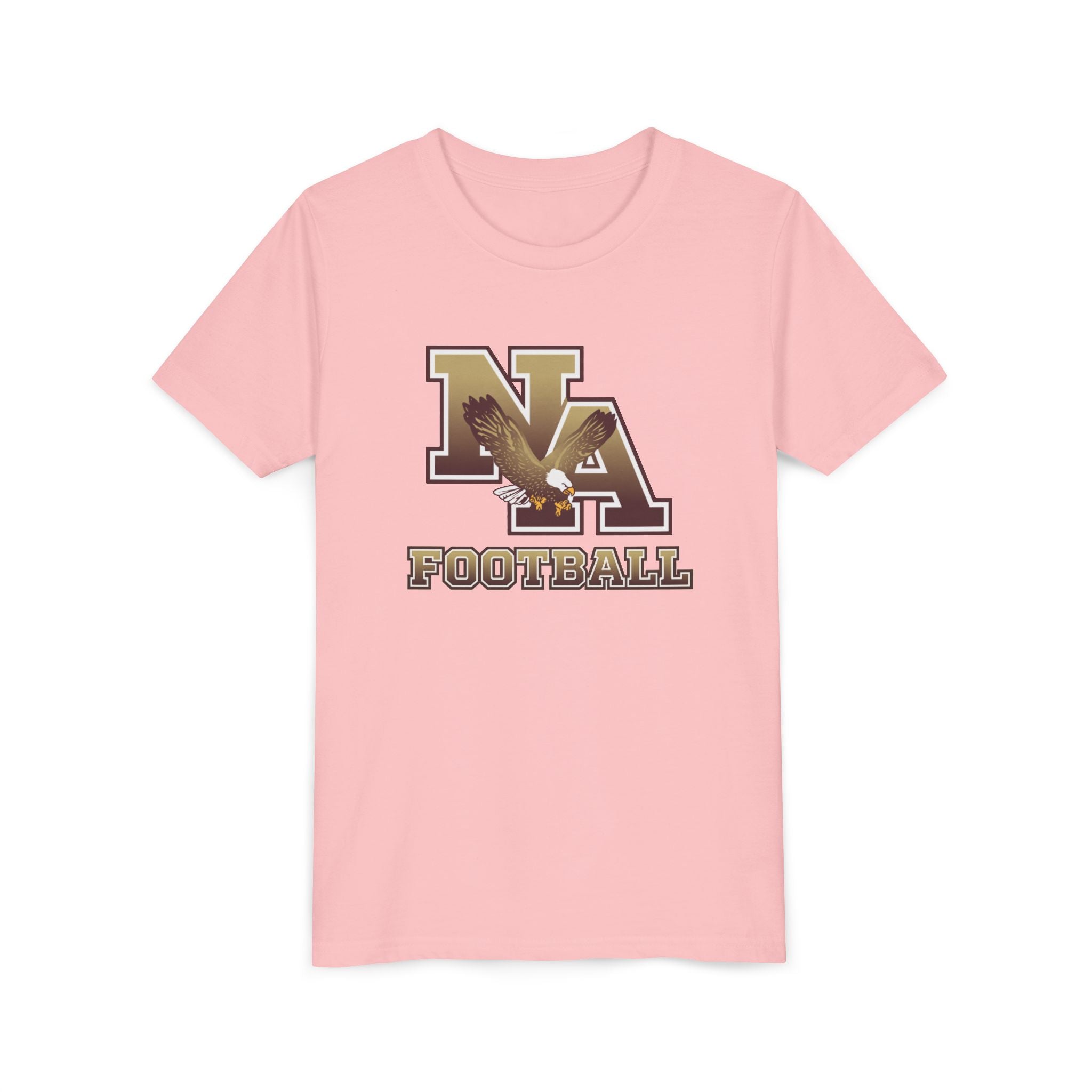 Youth New Albany Ombre Eagle Logo Graphic Short Sleeve Bella + Canvas Soft Tee