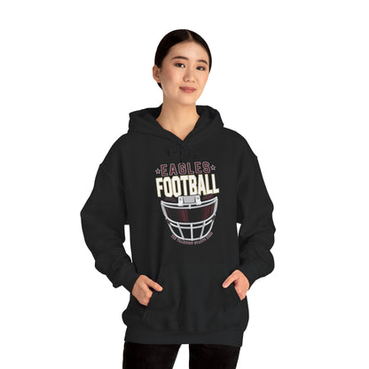 Adult Unisex Eagles White Hype Helmet Graphic Hoodie