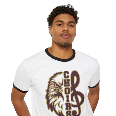 Adult Unisex Epic Eagle Choirs Graphic Short Sleeve Ringer Tee