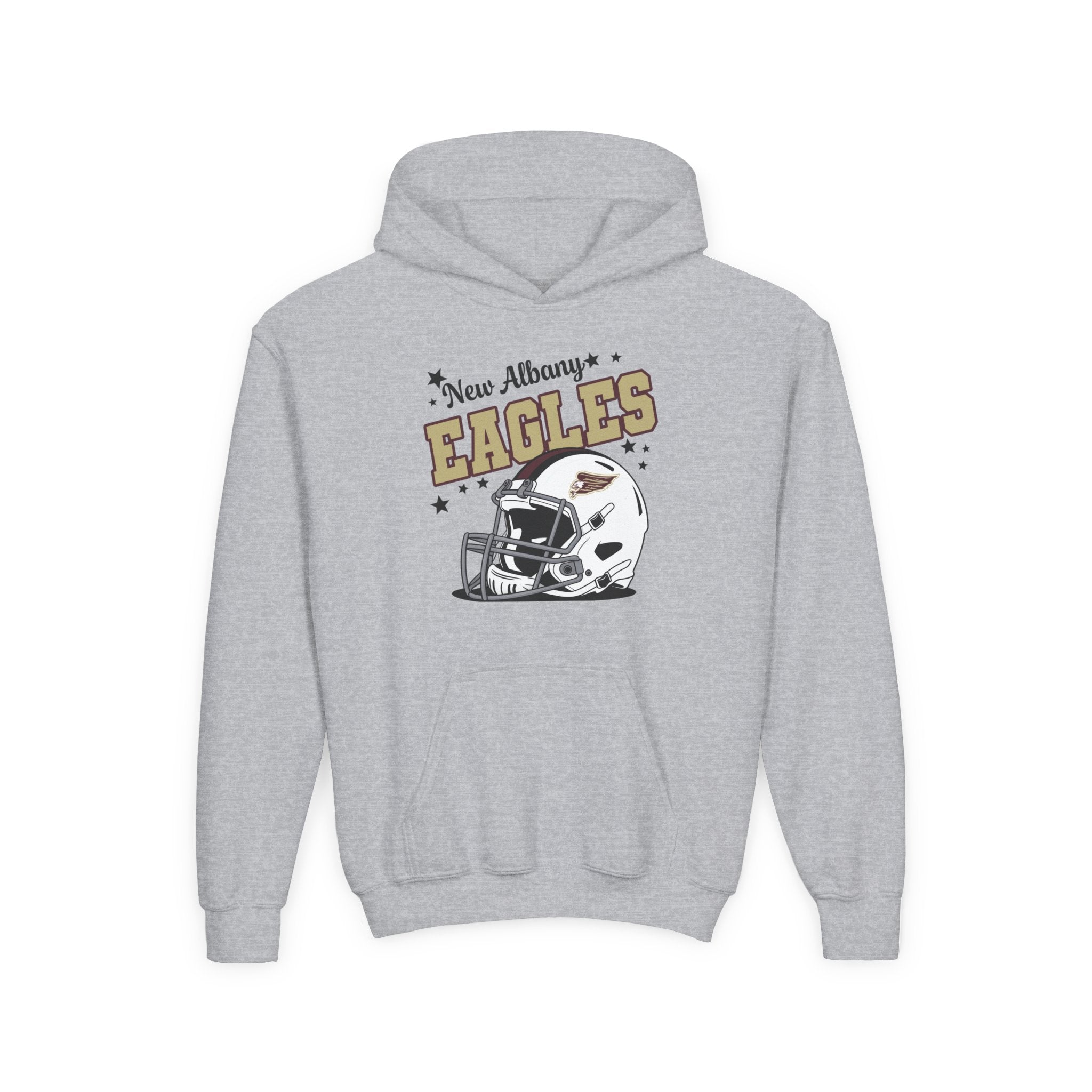 Youth New Albany Eagles Football Pride Graphic Hoodie