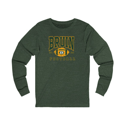 Adult Unisex Bruin Football Heritage Graphic Long Sleeve Soft Tee