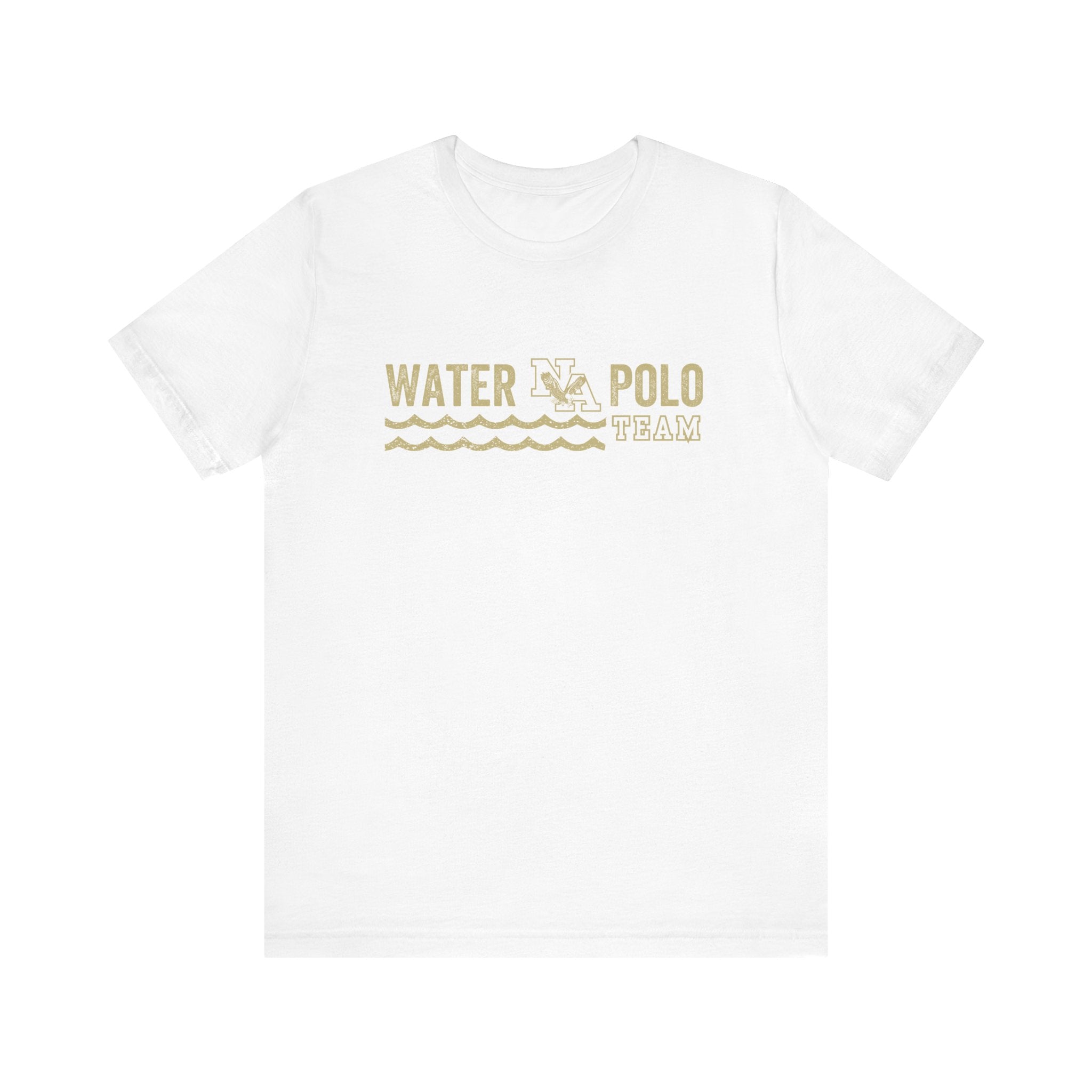 Adult Unisex New Albany NA Water Polo Team Graphic Short Sleeve Soft Tee