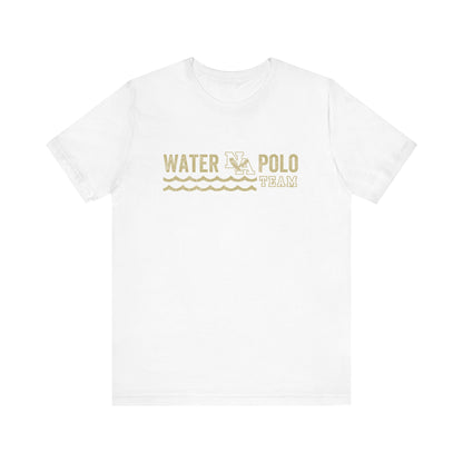 Adult Unisex New Albany NA Water Polo Team Graphic Short Sleeve Soft Tee