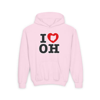 Youth I Heart OH Graphic Hoodie