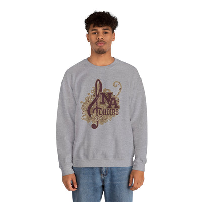 Adult Unisex Floral Medley Choirs Graphic Sweatshirt