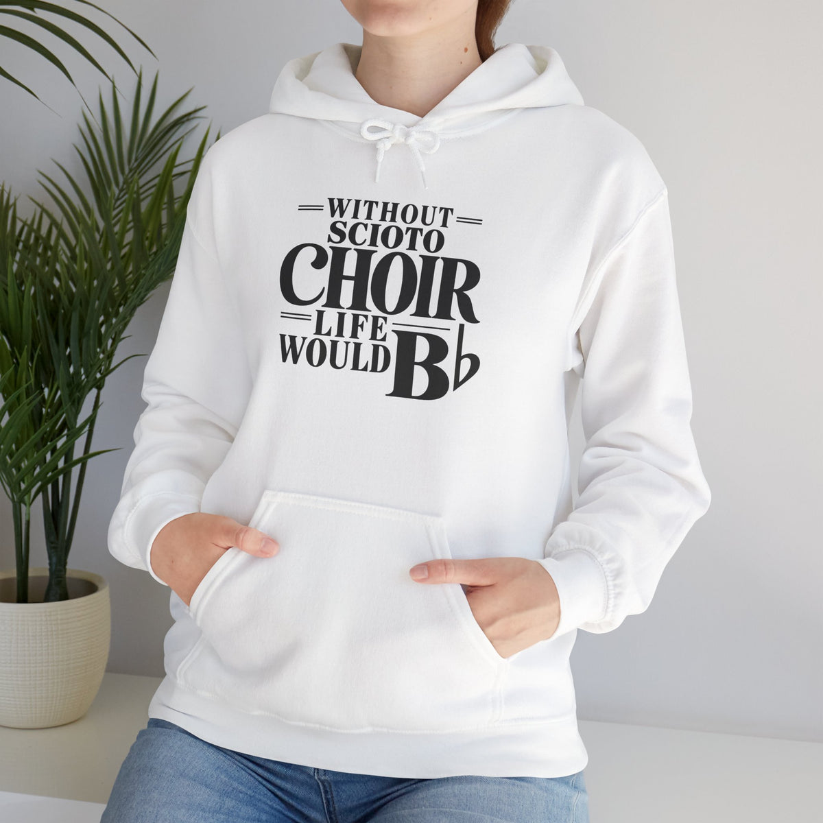 Adult Unisex Dublin Scioto Choirs Life would B-Flat Graphic Hoodie